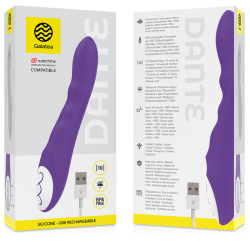 GALATEA - VIBRADOR DANTE MORADO + CONTROL REMOTO WATCHME