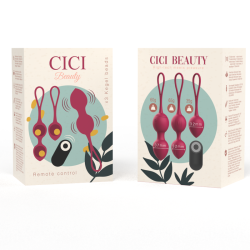 CICI BEAUTY - 3 PERLAS VIBRATORIAS DE KEGEL DE SILICONA PREMIUM CON CONTROL REMOTO