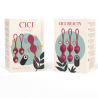 CICI BEAUTY - 3 PERLAS VIBRATORIAS DE KEGEL DE SILICONA PREMIUM CON CONTROL REMOTO