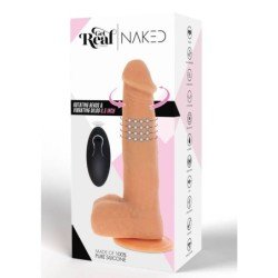 SÉ REAL - DILDO VIBRATORIO CON CUENTAS GIRATORIAS
