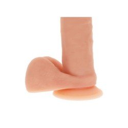 GET REAL - DILDO DE SILICONA DE 20,5 CM CON EXTREMOS DE PIEL