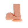 GET REAL - DILDO DE SILICONA DE 20,5 CM CON EXTREMOS DE PIEL