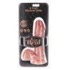GET REAL - DILDO DE SILICONA DE 20,5 CM CON EXTREMOS DE PIEL