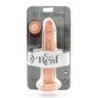 SÉ REAL - DONG DE DOBLE DENSIDAD DE 19 CM