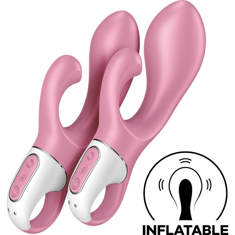 SATISFACTOR - BOMBA DE AIRE CONEJO 2 ROSA