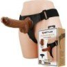 PRETTY LOVE - BRAGUITAS CON ARNÉS ARNÉS UNIVERSAL CON DILDO MICHEAL 20 CM NEGRO