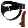 PRETTY LOVE - BRAGUITAS CON ARNÉS ARNÉS UNIVERSAL CON DILDO MICHEAL 20 CM NEGRO