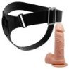 PRETTY LOVE - BRAGUITAS CON ARNÉS ARNÉS UNIVERSAL CON DILDO TOM 20 CM NATURAL