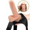 PRETTY LOVE - BRAGUITAS CON ARNÉS ARNÉS UNIVERSAL CON DILDO TOM 20 CM NATURAL
