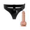 PRETTY LOVE - BRAGUITAS CON ARNÉS ARNÉS UNIVERSAL CON DILDO JERRY 21,8 CM NATURAL