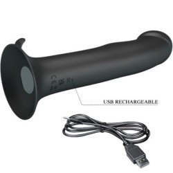 AMOR PRECIOSO - VIBRADOR Y SUCTOR CLÍTORAL MURRAY BLACK
