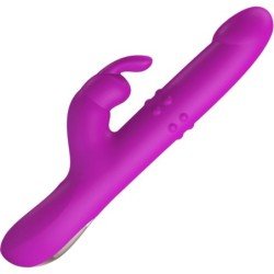 AMOR PRECIOSO - VIBRADOR REESE CON ROTACIÓN MORADA