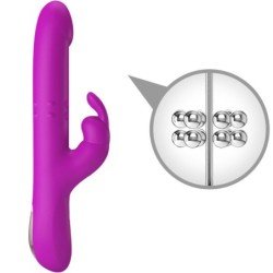 AMOR PRECIOSO - VIBRADOR REESE CON ROTACIÓN MORADA