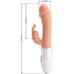 PRETTY LOVE - VIBRADOR CON FORMA DE CONEJITO DE PASCUA CON ESTIMULADOR