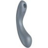 SATISFYER - CURVE TRINITY 1 AIR PULSE VIBRATION GRIS