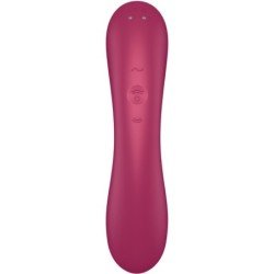 SATISFYER - CURVE TRINITY 1 AIR PULSE VIBRATION ROJO
