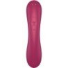 SATISFYER - CURVE TRINITY 1 AIR PULSE VIBRATION ROJO