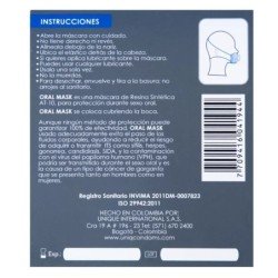 UNIQ - PRESERVATIVOS CLÁSICOS SIN LÁTEX, 3 UNIDADES