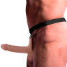 INTENSO - ARNÉS HUECO CON DILDO DE SILICONA 16 X 3,5 CM