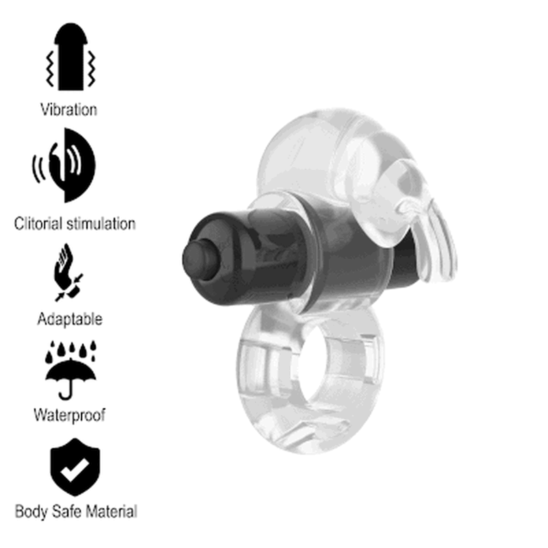 INTENSE - FRY ANILLO VIBRADOR TRANSPARENTE