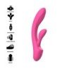 INTENSE - LUIGI VIBRADOR RABBIT SILICONA LIQUIDA ROSA