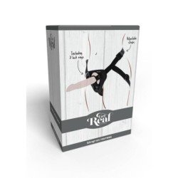 GET REAL - ARNÉS CON CORREA NEGRO