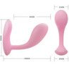 PRETTY LOVE - BAIRD PUNTO G 12 VIBRACIONES RECARGABLE ROSA APP