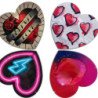 PASANTE - PRESERVATIVOS BOLSA ROJA EN FORMA DE CORAZÓN 144 UNIDADES