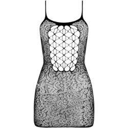PASSION - BS096 BODY STOCKING NEGRO TALLA ÚNICA