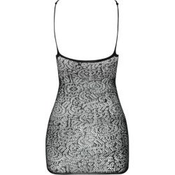 PASSION - BS096 BODY STOCKING NEGRO TALLA ÚNICA