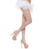 LEG AVENUE - BRAGUITA BLANCA DE NYLON CON RED - TALLA ÚNICA