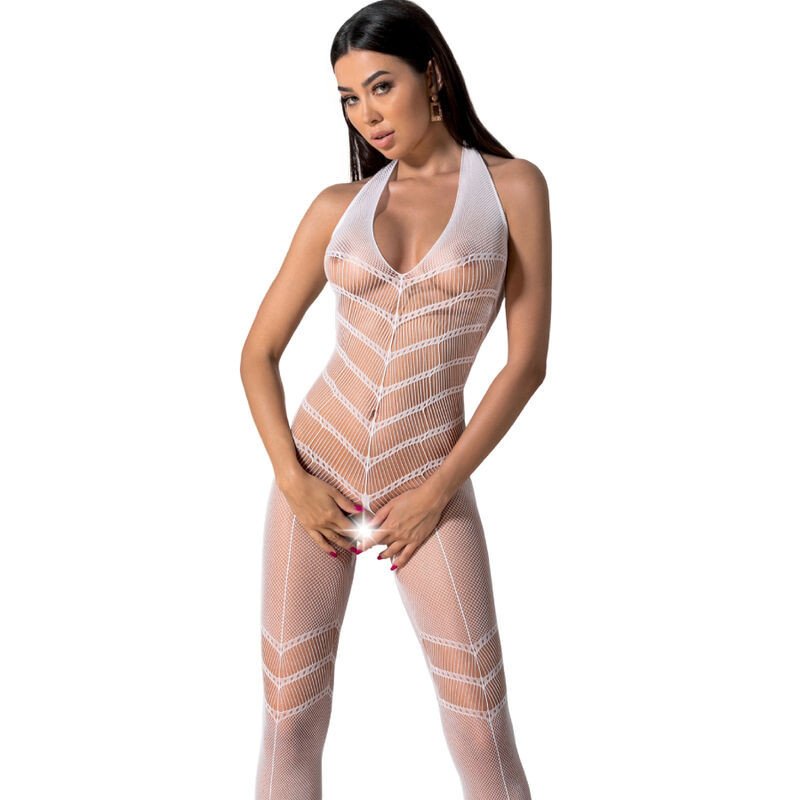 PASSION - BODY STOCKING BLANCO BS100 TALLA ÚNICA