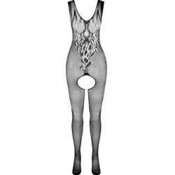 PASSION - BS098 BODY STOCKING NEGRO TALLA ÚNICA