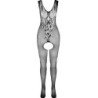 PASSION - BS098 BODY STOCKING NEGRO TALLA ÚNICA