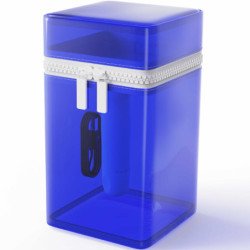 B SWISH - VIBRADOR RECARGABLE DE SILICONA AZUL INFINITE CLASSIC EDICIÓN LIMITADA BCUTE CURVE