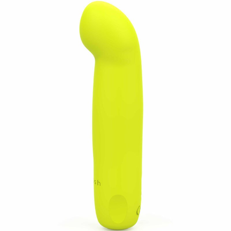B SWISH - VIBRADOR DE SILICONA RECARGABLE CLÁSICO INFINITO BCUTE CURVE AMARILLO