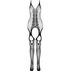 PASIÓN - COLECCIÓN ECOLÓGICA BODY STOCKING ECO BS013 NEGRO