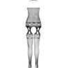 PASIÓN - COLECCIÓN ECOLÓGICA BODY STOCKING ECO BS006 BLANCO