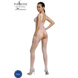 PASIÓN - COLECCIÓN ECOLÓGICA BODY STOCKING ECO BS012 BLANCO