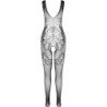 PASSION - ECO COLLECTION BODYSTOCKING ECO BS012 BLANCO