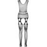 PASIÓN - COLECCIÓN ECOLÓGICA BODY STOCKING ECO BS014 BLANCO