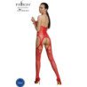 PASSION - BODYSTOCKING ECO COLECCIÓN ECO BS013 ROJO