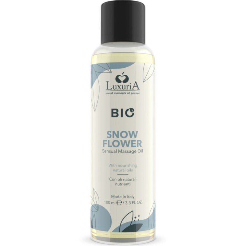 ÍNTIMA LUXURIA - ACEITE DE MASAJE DE FLOR DE NIEVE BIO 100 ML
