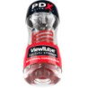 PDX ELITE - STROKER VIEWTUBE 2 COMPRESIÓN ESPIRAL TRANSPARENTE