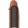 VIRILXL - SILICONA LÍQUIDA V3 EXTENSIÓN DE PENE MARRÓN