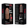 VIRILXL - SILICONA LÍQUIDA V3 EXTENSIÓN DE PENE MARRÓN