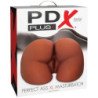 PDX PLUS - MASTURBADOR MARRÓN DE DOBLE ENTRADA XL PERFECT ASS