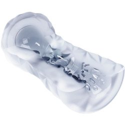 PRETTY LOVE - MASTURBADOR MASCULINO DE FANTASÍA CON ESPIRAL INTERNA Y BOLAS TRANSPARENTES