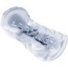 PRETTY LOVE - MASTURBADOR MASCULINO DE FANTASÍA CON ESPIRAL INTERNA Y BOLAS TRANSPARENTES