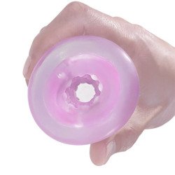 PRETTY LOVE - MASTURBADOR MASCULINO DE FANTASÍA CON ESPIRAL INTERNA Y BOLAS TRANSPARENTES